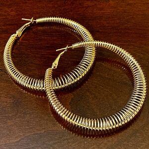 Gorgeous Gold Hoop Earrings